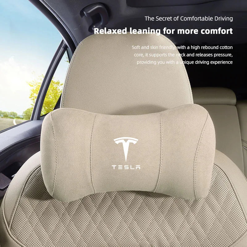Seat Neck Pillow Head Support For Tesla -Model 3 Model S Model X Model Y