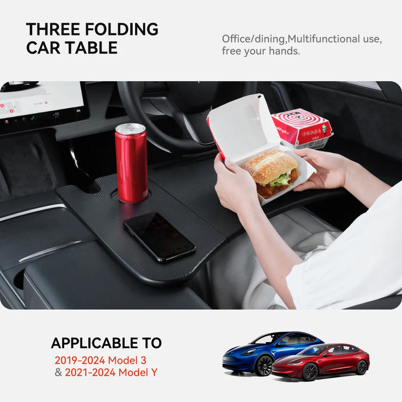 Steering Wheel Laptop Tray -For Tesla Model XS 3 Y Highland