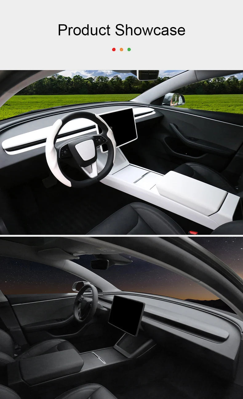 Wireless Charging Silicone Pad Screen Protective Cover -For Tesla Model Y Juniper 2025