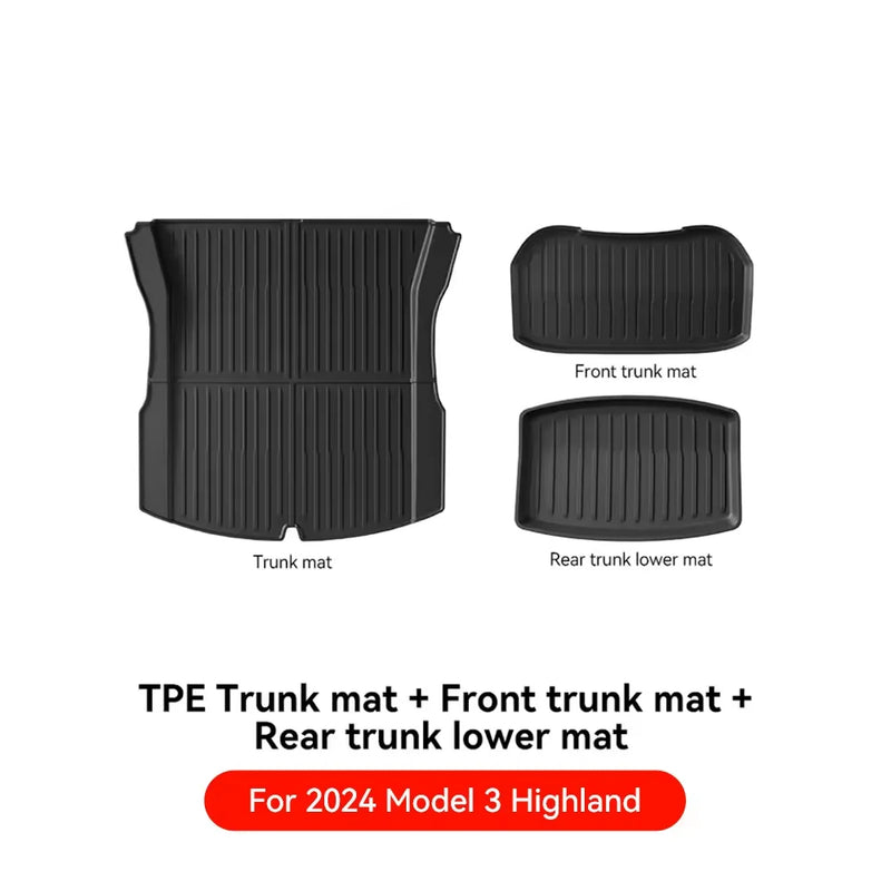 waterproof Anti-Slip Trunk Mat- For Tesla Model 3/Y