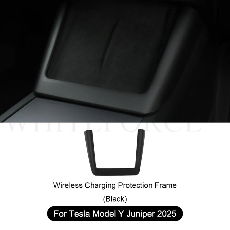 Wireless Charging Silicone Pad Screen Protective Cover -For Tesla Model Y Juniper 2025