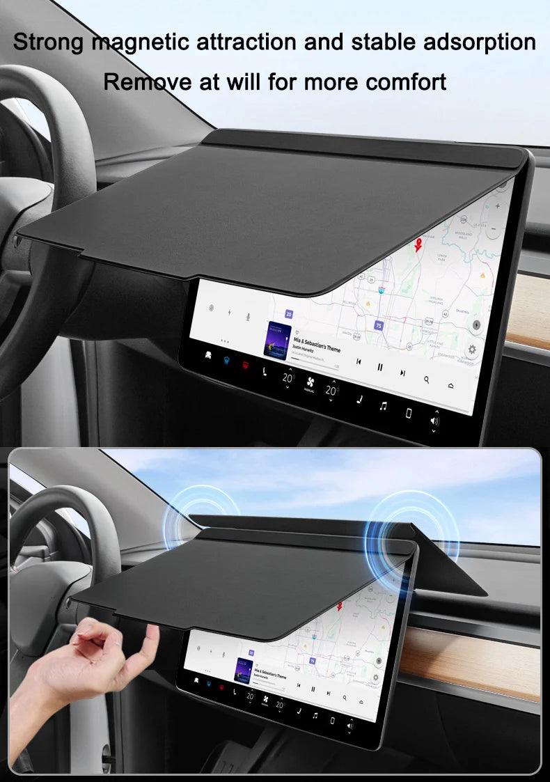 Sunshade Screen Protector -For Tesla Model 3/Y