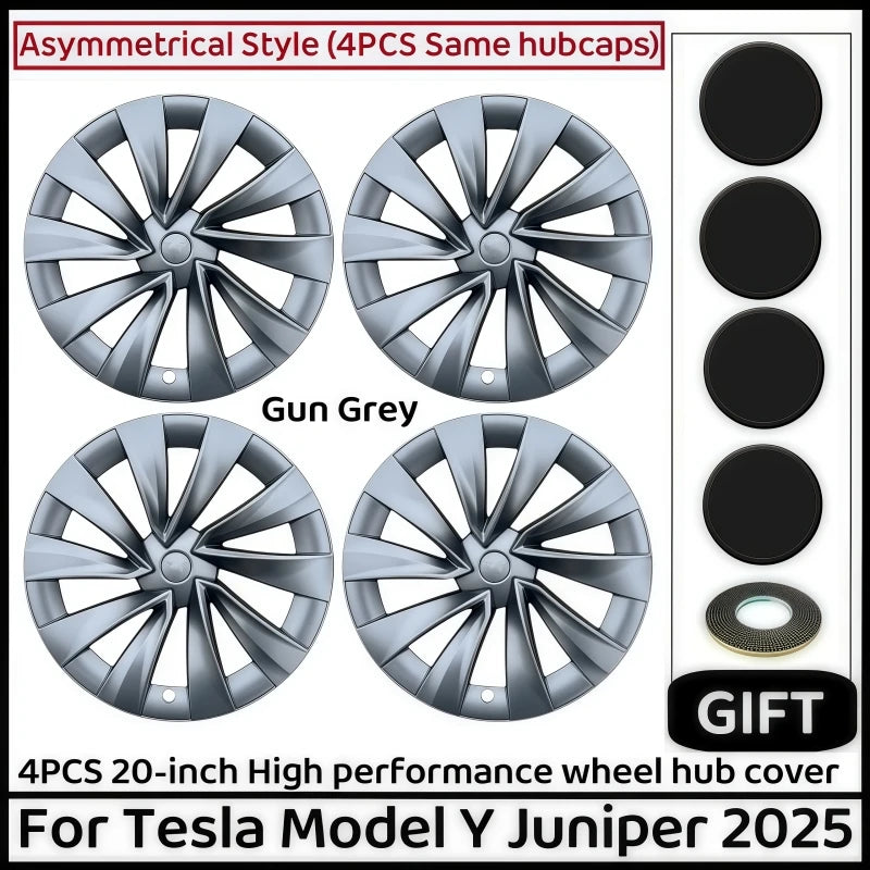4PCS 20 Inch Wheel Cap- For Tesla Model Y Juniper 2025