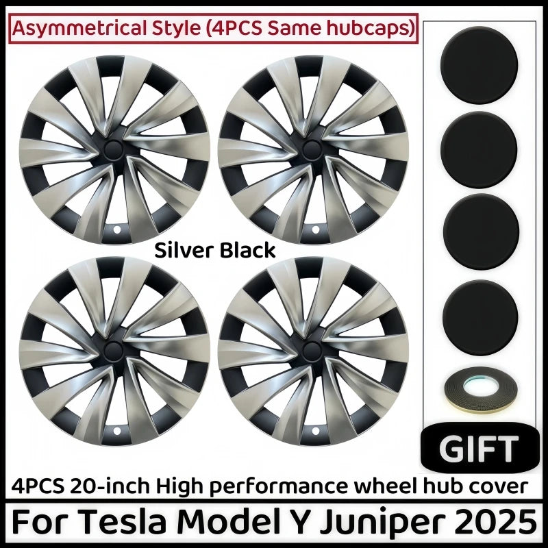 4PCS 20 Inch Wheel Cap- For Tesla Model Y Juniper 2025