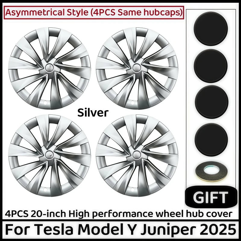 4PCS 20 Inch Wheel Cap- For Tesla Model Y Juniper 2025