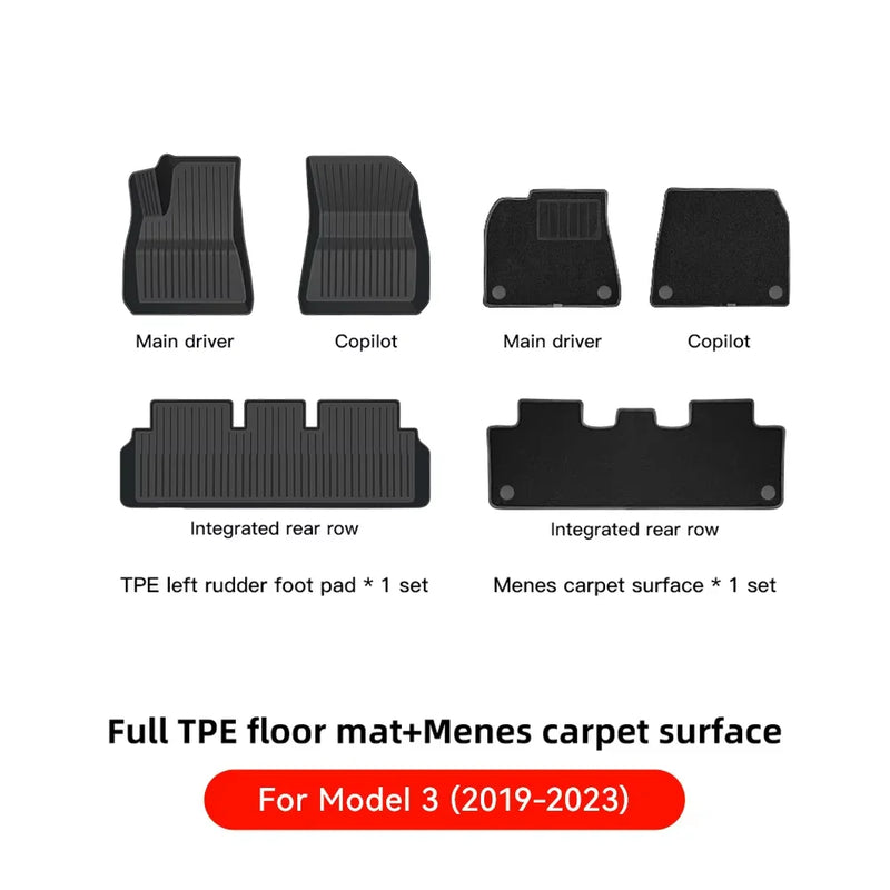 waterproof Anti-Slip Trunk Mat- For Tesla Model 3/Y